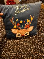 Kerst kussen gratis op te halen, Huis en Inrichting, Ophalen, Zo goed als nieuw, Blauw, Vierkant