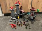 Playmobil Groene Drakentoren 4836 + Zwarte Drakenburcht 4835, Ophalen, Gebruikt, Complete set