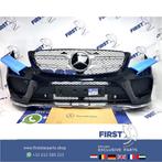W166 GLE 43 AMG LINE VOORBUMPER COMPLEET + GRIL ZWART origin, Gebruikt, Voor, Mercedes-Benz, Ophalen of Verzenden