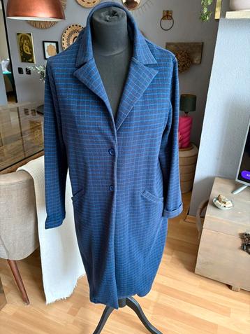 Josephine & Co mooi blauw lang vest/tussenjas mt 40 ZGAN beschikbaar voor biedingen