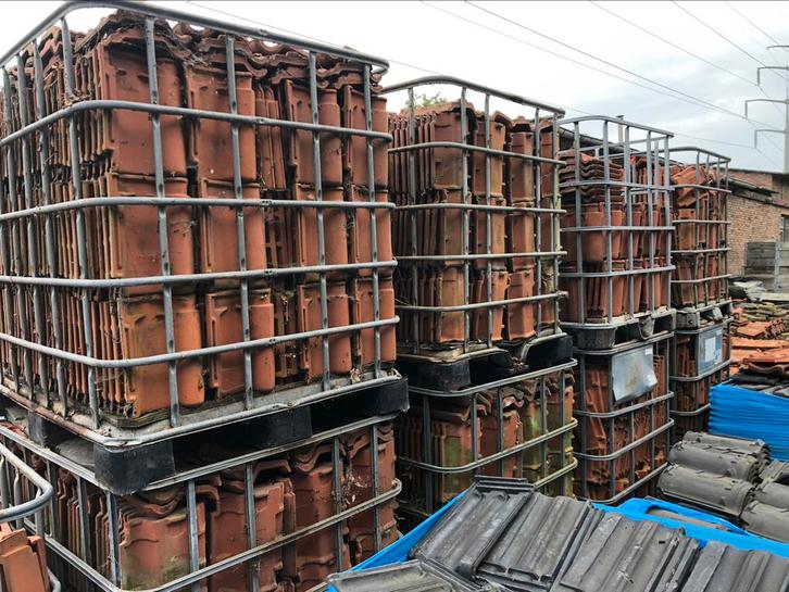 Dakpannen handel Olde bouwhuis, Doe-het-zelf en Verbouw, Dakpannen en Dakbedekking, Gebruikt, Dakpannen