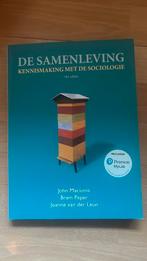 Bram Peper - De samenleving kennismaking met de sociologie, Boeken, Ophalen of Verzenden, Zo goed als nieuw, Overige niveaus, Bram Peper; Joanne van der Leur; John Macionis