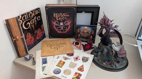 Baldur's Gate 3 Statue + Deluxe Edition (Zonder Game), Spelcomputers en Games, Games | Pc, Zo goed als nieuw, Role Playing Game (Rpg)