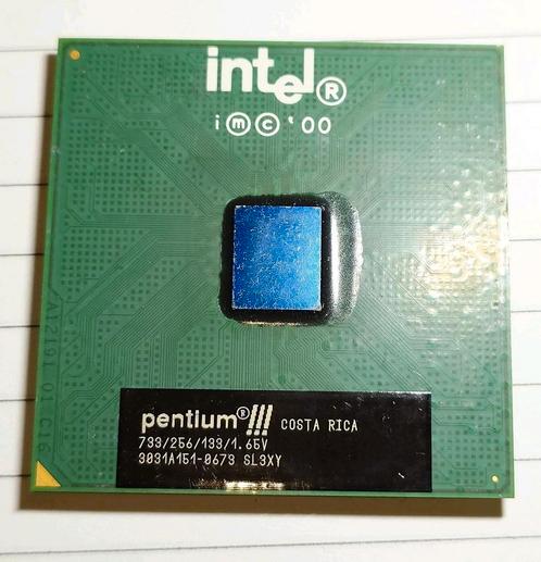 Pentium III 733 MHz - Socket 370, Computers en Software, Processors, Gebruikt, Minder dan 2 Ghz, Ophalen of Verzenden