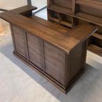 Mooie houten bar, Ophalen, Zo goed als nieuw, Inclusief barstoelen