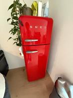 Retro Smeg Koelkast met Vriesvak, Witgoed en Apparatuur, Koelkasten en IJskasten, Gebruikt, 100 tot 150 liter, 45 tot 60 cm, Met vriesvak