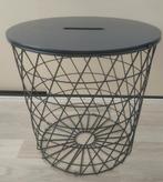 IKEA KVISTBRO bijzettafel / opbergtafel - blauw, Ophalen, Zo goed als nieuw