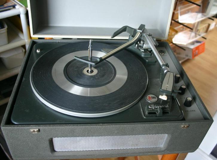 Garrard  AT60   Porteble  Platenspeler, Audio, Tv en Foto, Platenspelers, Niet werkend, Overige merken, Ophalen of Verzenden