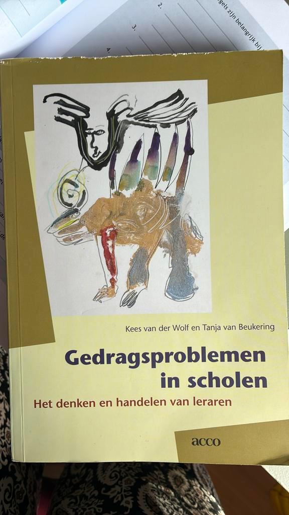 Tanja van Beukering - Gedragsproblemen in scholen, Boeken, Wetenschap, Zo goed als nieuw, Sociale wetenschap, Ophalen of Verzenden