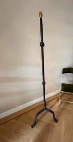 Brocante gietijzeren franse lampenpoot, bajonet fitting, Antiek en Kunst, Ophalen