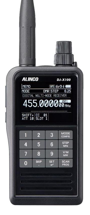 Alinco DJ-X100E Digitale Scanner DMR D-Star NXDN dPMR  beschikbaar voor biedingen