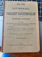 Nederlands voorschrift mobilisatie Geheime berichten radio, Verzamelen, Militaria | Tweede Wereldoorlog, Ophalen of Verzenden