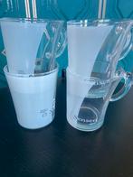 Senseo Douwe Egberts Koffiekopjes - 4 Stuks, Huis en Inrichting, Keuken | Servies, Ophalen, Glas of Glazen, Overige stijlen, Glas