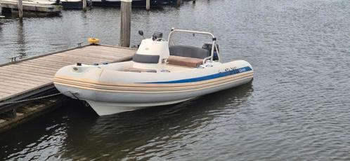 Grand Rib G 480 met Pega trailer, Watersport en Boten, Rubberboten, Gebruikt, Overige merken, Overige materialen, Minder dan 70 pk