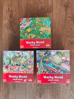 wacky world puzzels 1000 stukjes, Ophalen, 500 t/m 1500 stukjes, Gebruikt, Legpuzzel