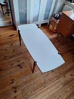 Vintage mid century Scandinavische salontafel uit 1958, Ophalen, Gebruikt, 50 tot 100 cm, Minder dan 50 cm