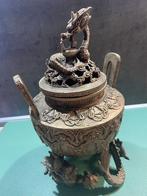 zeldzaam keizerlijk bronzen wierookvat met 'draken', Xuande, Antiek en Kunst, Ophalen of Verzenden, Brons