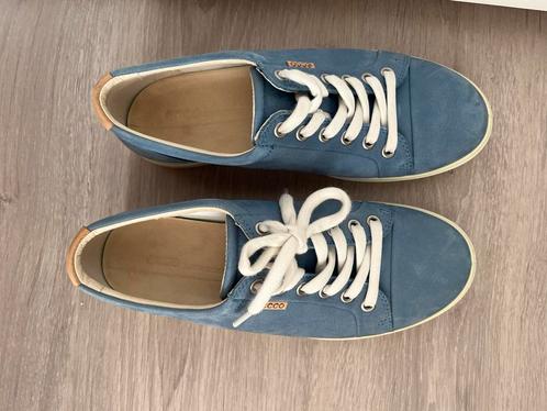 Ecco gympen sneakers lichtblauw maat 38, Kleding | Dames, Schoenen, Zo goed als nieuw, Sneakers of Gympen, Blauw, Ophalen of Verzenden