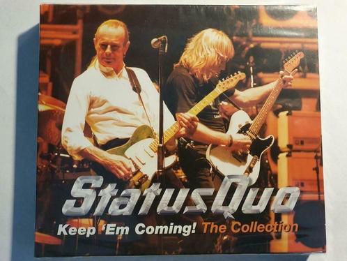 2CD Status Quo - Keep 'Em Coming ; The Collection (geseald), Cd's en Dvd's, Cd's | Hardrock en Metal, Nieuw in verpakking, Ophalen of Verzenden