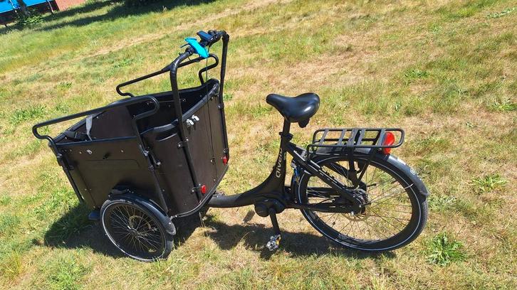Bakfiets Qivelo N8, Fietsen en Brommers, Fietsen | Bakfietsen, Gebruikt, 4 kinderen of meer, Ophalen