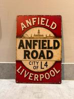 Mancave Bar Café Wanddecoratie metalen bordje Liverpool, Ophalen of Verzenden, Zo goed als nieuw, F.C. Utrecht, Overige typen