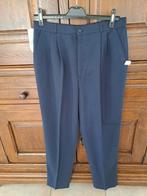 Bandplooi pantalon maat 46 NIEUW, Ophalen, Blauw, Maat 46/48 (XL) of groter, Nieuw