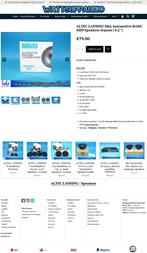 ALTEC LANSING M65 Automotive BASS/MID Speakers 165mm( 6.5', Overige merken, Nieuw, Ophalen of Verzenden, 120 watt of meer