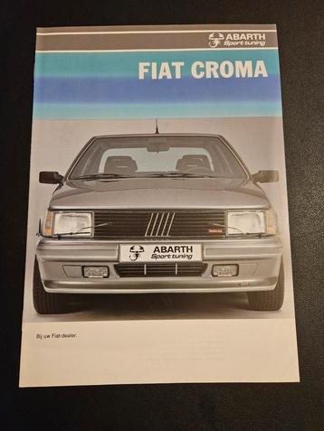 Brochure Fiat Croma Abarth accessoires  beschikbaar voor biedingen