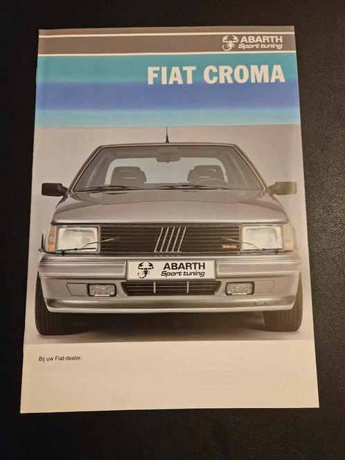 Brochure Fiat Croma Abarth accessoires, Boeken, Auto's | Folders en Tijdschriften, Zo goed als nieuw, Overige merken, Ophalen of Verzenden