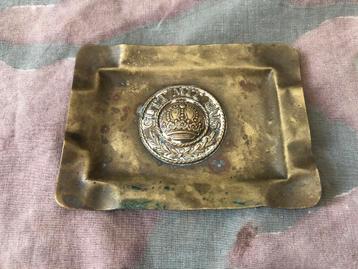 Duitse WW1 trench art asbak beschikbaar voor biedingen