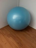 Fitness bal kleur lichtblauw, Sport en Fitness, Ophalen, Zo goed als nieuw