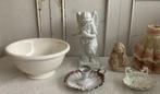Brocante buste Maria - blaker - zeepbakje - beslagkom, Antiek en Kunst, Ophalen of Verzenden