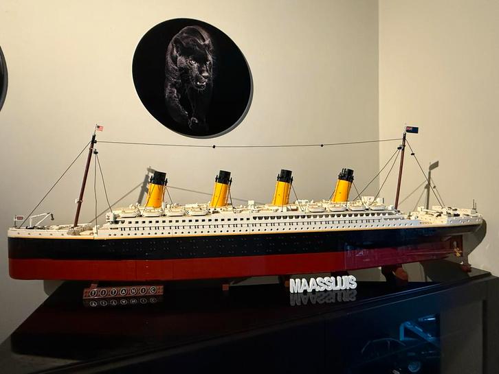 Lego Titanic - Iconisch Model, Hobby en Vrije tijd, Modelbouw | Boten en Schepen, Zo goed als nieuw, 1:200 of kleiner, Overige merken