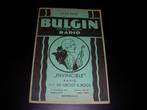 MOOIE catalogus Bulgin Britse radio onderdelen 1934-1935, Gelezen, Bulgin radio's, Ophalen of Verzenden, Catalogus