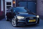 Audi A3 Sportback 1.4 TFSI CoD|3x S-Line|Virtual Cockpit|NAP, Auto's, 4 cilinders, Zwart, 1395 cc, 650 kg