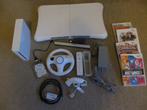 Wii compleet met 200 games, Spelcomputers en Games, Ophalen of Verzenden, Gebruikt, Met 1 controller, Met games