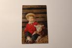 Schapen Postkaart - Lam en kleine Jongen, 1969, America, Verzamelen, Ansichtkaarten | Dieren, Gelopen, Overige soorten, 1960 tot 1980