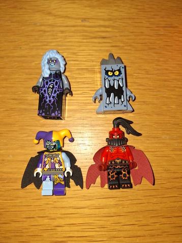 Leuke lego figuren Nexo Knight 4 stuks beschikbaar voor biedingen