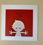 Geboortekaartje, Sil 12-4-2009, Kaartmix, Verzamelen, Geboortekaartjes en Visitekaartjes, Ophalen of Verzenden, 2000 tot heden