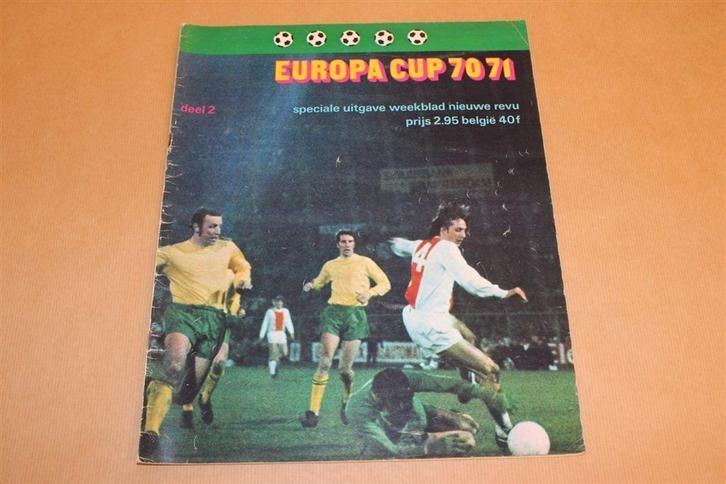 Grote special - Europa Cup 70 71 - Deel 2, Verzamelen, Sportartikelen en Voetbal, Gebruikt, Boek of Tijdschrift, Buitenlandse clubs