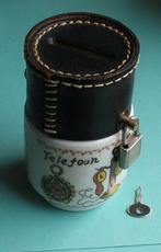 Vintage spaarpot, Verzamelen, Spaarpotten, Ophalen of Verzenden, Gebruikt, Steen, Aardewerk of Keramiek, Overige thema's