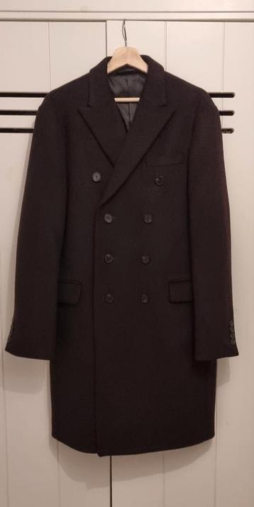 WOLLEN(45%) MANTEL ISAAC DEWHIRST MAAT 50 BRUIN beschikbaar voor biedingen