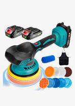 Auto poetsmachine polijstmachine met 2 accu’s, Ophalen of Verzenden