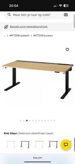 Mittzon Elektrisch verstelbaar bureau - 140x80 -, Huis en Inrichting, Bureaus, Ophalen, Elektrisch, Zo goed als nieuw, Stabureau