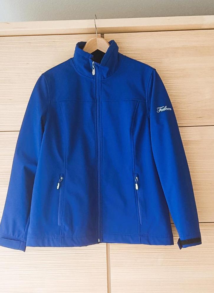 dames sport softshell jasje koningsblauw mt 40/42 Falcon, Kleding | Dames, Sportkleding, Zo goed als nieuw, Overige typen, Maat 38/40 (M)