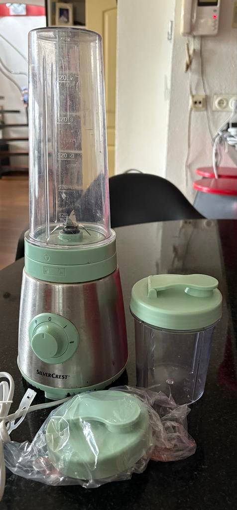 Silvercrest RVS Blender - Zo goed als nieuw!, Ophalen of Verzenden, Zo goed als nieuw, Blender to go