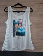 Zomers topje, Liz Devy, Wit, Maat 46/48 (XL) of groter, Ophalen of Verzenden