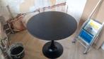 Tulip eettafel sklum zwart, Huis en Inrichting, Tafels | Eettafels, Gebruikt, Rond, Vijf personen of meer, 50 tot 100 cm