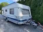 Fendt 510 TG Saphir ENKELE Bedden Rondzit Mover Dorema Presi, Caravans en Kamperen, Caravans, Bedrijf, Reservewiel, Fendt, 1000 - 1250 kg