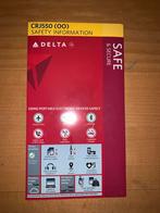 Delta safety card CRJ550 (OO), Verzamelen, Ophalen of Verzenden, Nieuw, Kaart, Foto of Prent